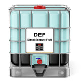 Front image of DEF Diesel Exhaust fluid IBC tote 1000L.