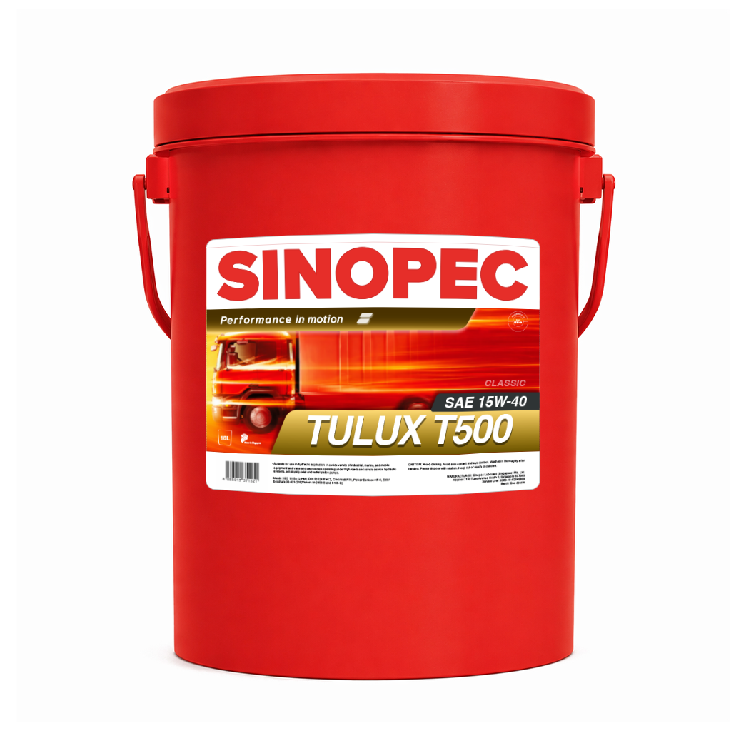 15W-40 Tulux T500 Heavy Duty Diesel Engine Oil ACEA E7 CI-4