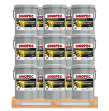 Front image of Sinopec Extreme Pressure Lithium Grease NLGI 1 pallet of 36 pails of 17 kg.