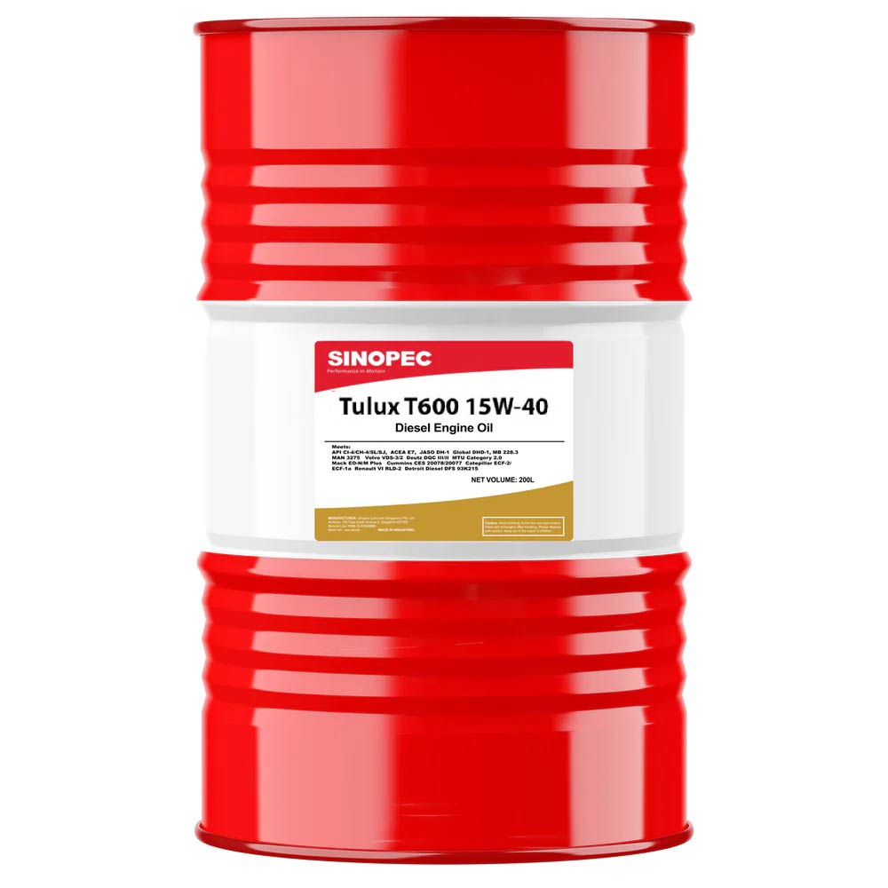 Tulux T600 15W-40 Semi-Synthetic Diesel Engine Oil