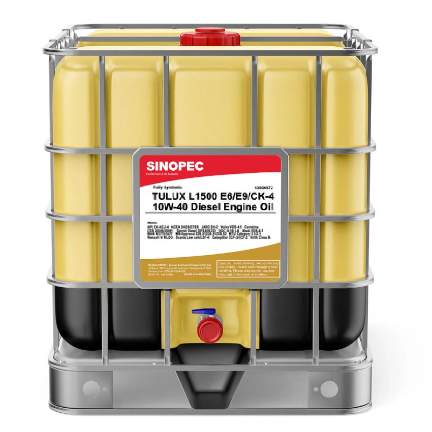 Tulux L1500 10W40 E7, CI-4 Synthetic Diesel Engine Oil 1000L IBC